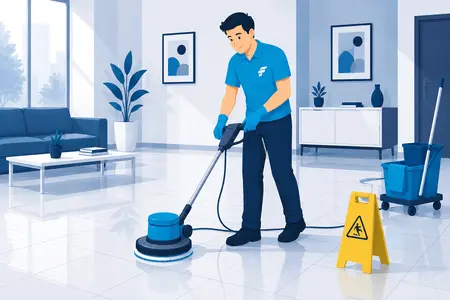 internal floor cleaning